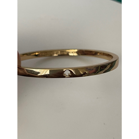 Kate spade gold tone bangle bracelet - Picture 3 of 7